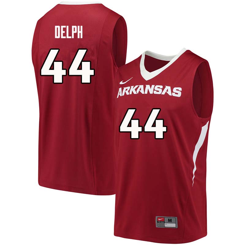 Men #44 Marvin Delph Arkansas Razorback College Basketball Jerseys Sale-Cardinal